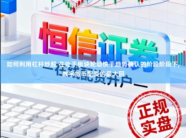 如何利用杠杆炒股 在处于板块轮动快于趋势确认的阶段阶段下,数字货币配资的最大回