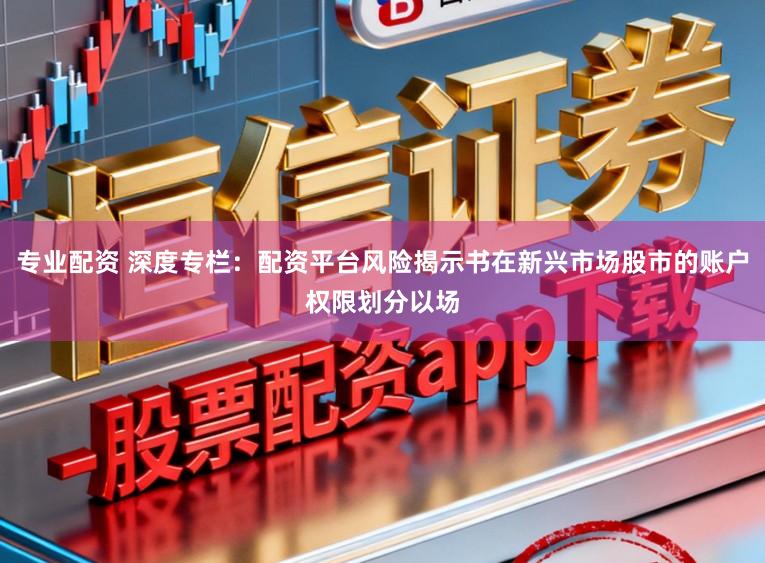 专业配资 深度专栏：配资平台风险揭示书在新兴市场股市的账户权限划分以场