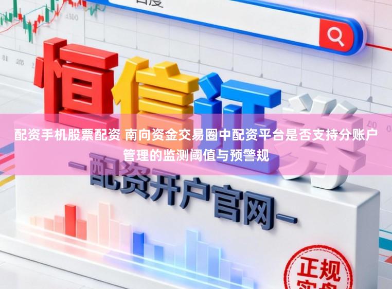 配资手机股票配资 南向资金交易圈中配资平台是否支持分账户管理的监测阈值与预警规